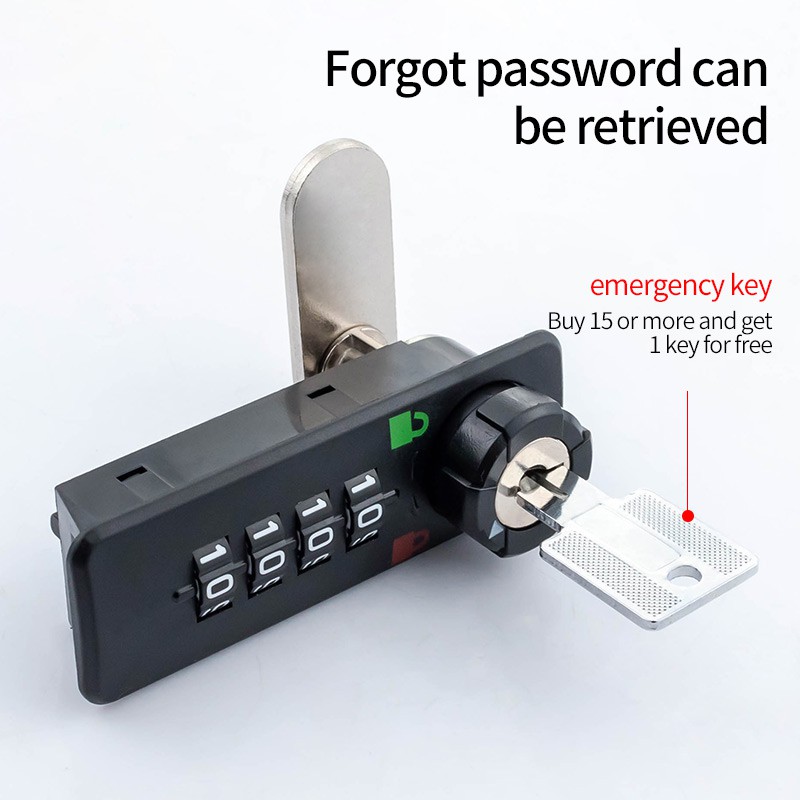 Four-digit Combination Lock With Master Key factory