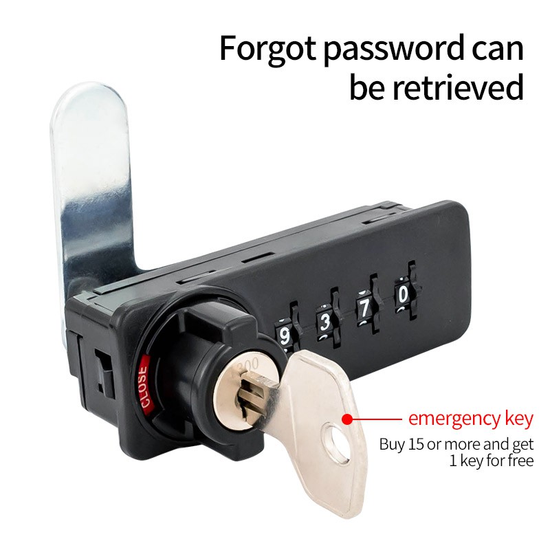 Temporary Combination Lock Cabinet Lock factory