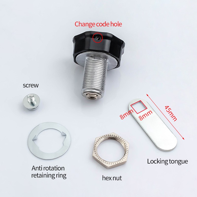 Three-digit Combination Lock For Drawers high quality
